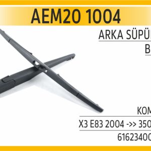 ARKA SÜPÜRGE KOMPLE BMW X3 E83 2004 ->> 350 MM