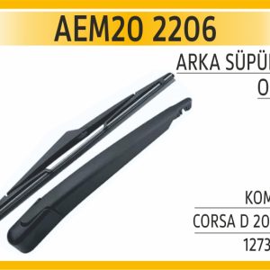 ARKA SÜPÜRGE KOMPLE OPEL CORSA D 2007->