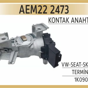 KONTAK ANAHTARI VW-SEAT-SKODA TERMİNALLİ
