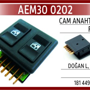 CAM ANAHTARI FIAT DOĞAN L-UNO SOL 89-93